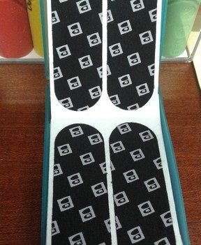 Fitting Tape Pré Découpé Noir Brunswick