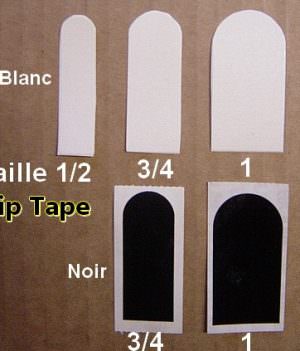 Grip Tape Blanc en 3/4
