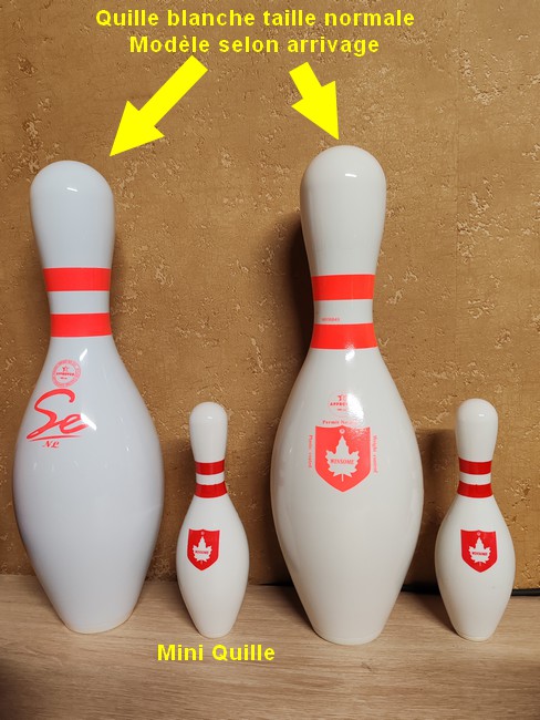 Quille de Bowling (Blanche)