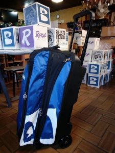 Sac 3 Boules Roulettes Brunswick Blitz Bleu/Noir
