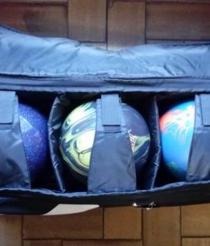 Sac 3 Boules Roulettes Brunswick Blitz Noir