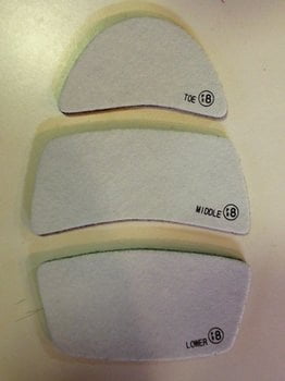 Semelle Adaptable pour Etonic E-Tour Master N°8 (Blanc)