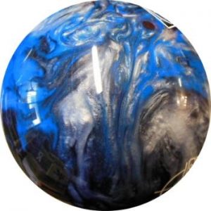 Boule Polyester T-Zone Bleu Indigo (Bleu/Noir/Argent)