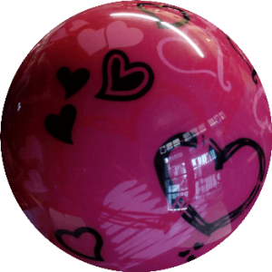 Boule de Spare Fantasy Viz-a-Ball Hearts (coeurs) 2