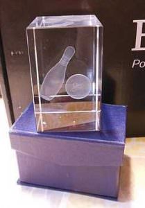 Trophée Cristal Cube