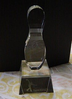 Trophée Cristal Quille