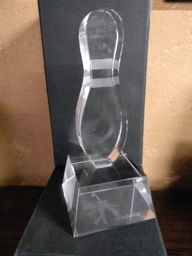 Trophée Cristal Quille