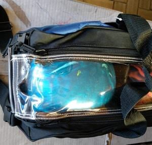 Sac 3 Boules Tote Simple Brunswick Tournament Bleu-Noir