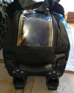 Sac3 boules Tote Brunswick Tournament Bleu/Noir Roulettes