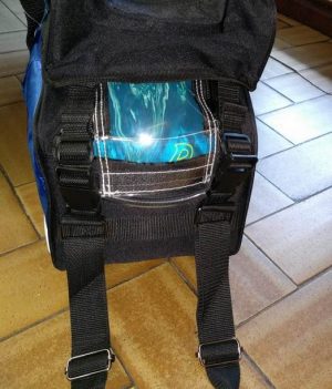 Sac 3 Boules Tote Plus Brunswick Tournament Bleu-Noir (avec compartiment)