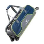 Sac 3 boules tote Brunswick Tournament Deluxe Triple Slim Roller Navy Lime