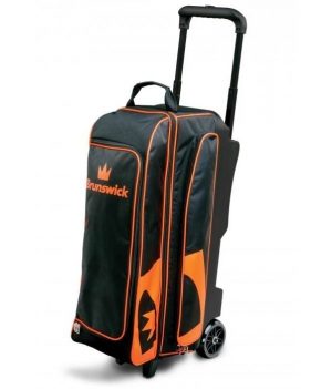 Sac 3 Boules Roulettes Brunswick Blitz Noir/Orange