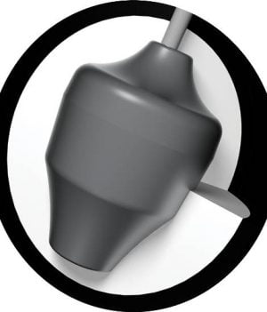 Jagged Edge Solid (Bleu/Noir)