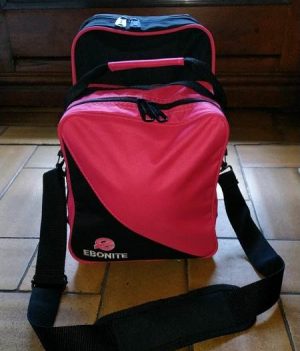 Sac 1 Boule Ebonite Compact Rose/Noir