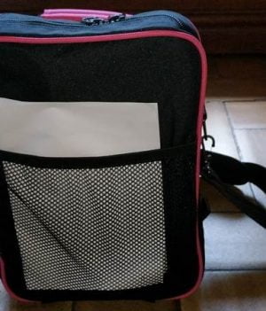 Sac 1 Boule Ebonite Compact Rose/Noir