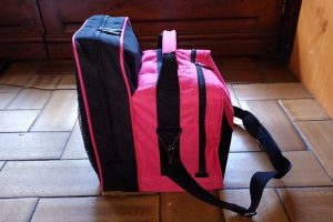 Ebonite Sac 1Boule Compact Rose/Noir coté