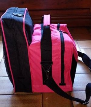 Sac 1 Boule Ebonite Compact Rose/Noir