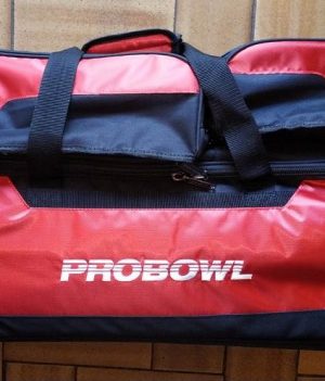 Sac 3 Boules Tote Plus ProBowl Rouge/Noir (avec compartiment)