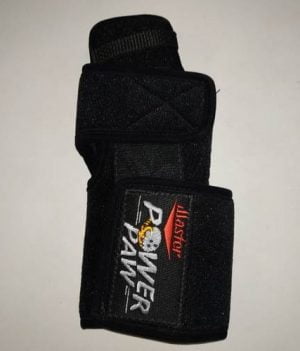 Poignet Power Paw Noir (Gaucher Large)