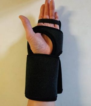 Poignet Power Paw Noir (Gaucher Large)