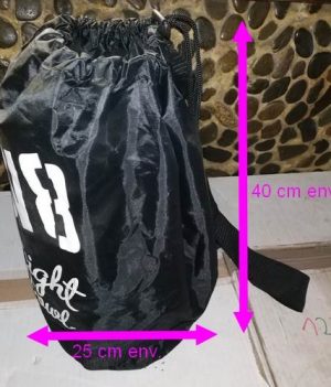 Sac à l'épaule pour une boule (DV8 Noir)