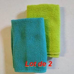 Serviette Microfibre lot de 2