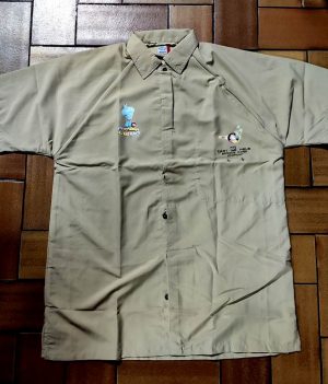 Chemise légère Motif Génie Beige (Medium)