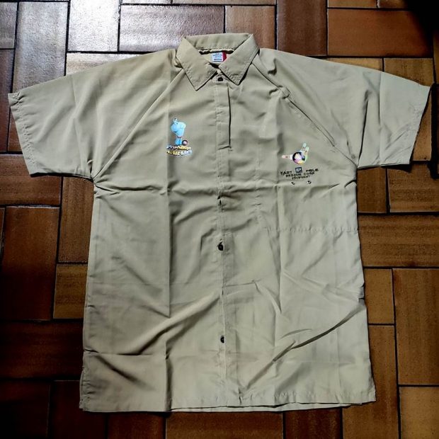 Chemise légère Motif Génie Beige (Medium)