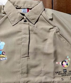 Chemise légère Motif Génie Beige (Medium)