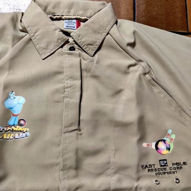 Chemise légère Motif Génie Beige (Medium)