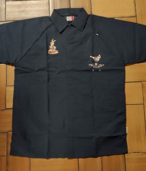 Chemise légère Motif Coyotte Bleu Marine (Medium)