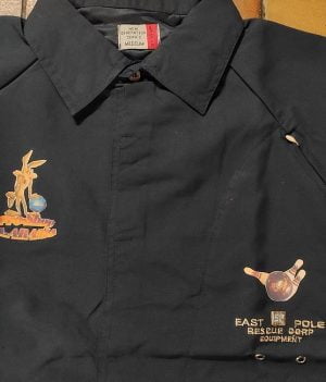 Chemise légère Motif Coyotte Bleu Marine (Medium)