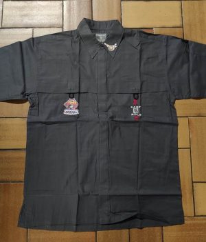 Chemise en coton Motif Taz Gris (Medium)