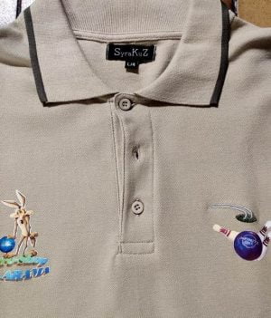 Polo Motif Coyotte Beige (Large)