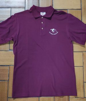 Polo Motif bowling Bordeaux (Small)