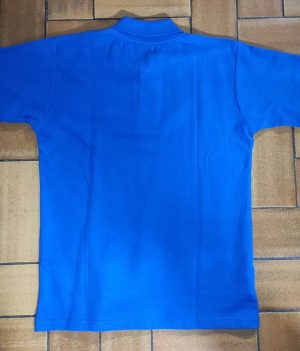 Polo Motif bowling Bleu (Small)