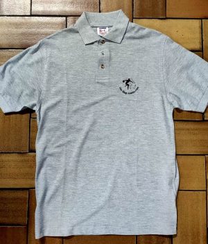 Polo Motif bowling Gris Clair (Small)