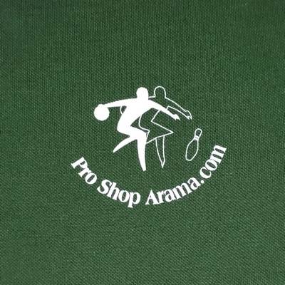 Polo Motif bowling Vert foncé (Small)