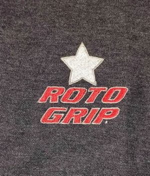 Polo RotoGrip Gris/Blanc/Rouge (Medium)