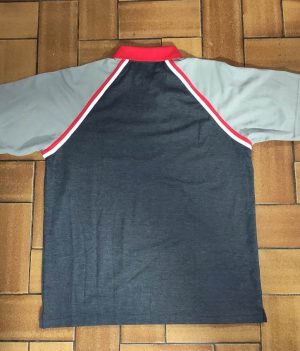 Polo RotoGrip Gris/Blanc/Rouge (Medium)