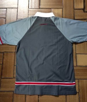 Polo Storm Gris/Blanc/Rouge (X-Large)