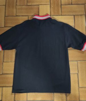 Polo Vise Noir/Rouge (Medium)