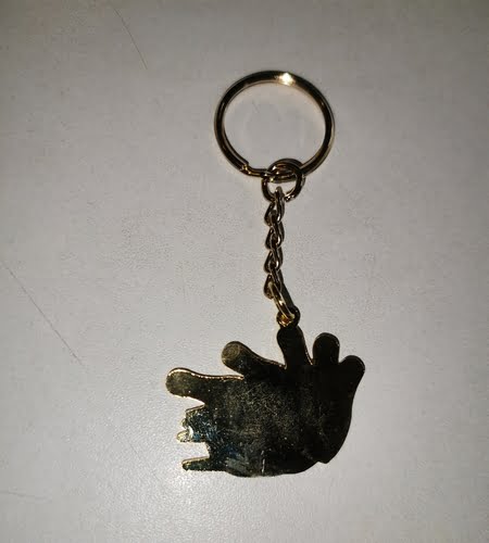 Porte-Clé Bowling en métal