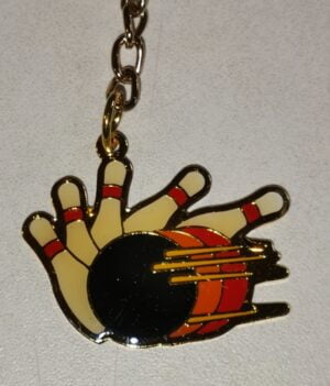 Porte-Clé Bowling en métal