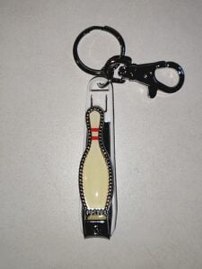 Porte-clé coupe-ongles quille