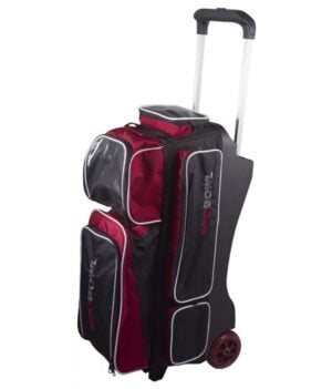 Sac 3 Boules Roulettes ProBowl Rouge/Noir