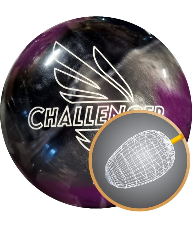 Challenger Purple/Noir/Argent