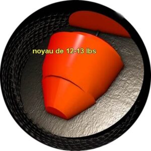 noyau 12-13 lbs/ Hammer Statement Pearl