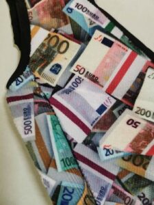 ProBowl Essuie Boule en Microfibre motif billets -détail 1