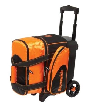 Sac 1 Boule Roulettes Brunswick Flash Orange/Noir